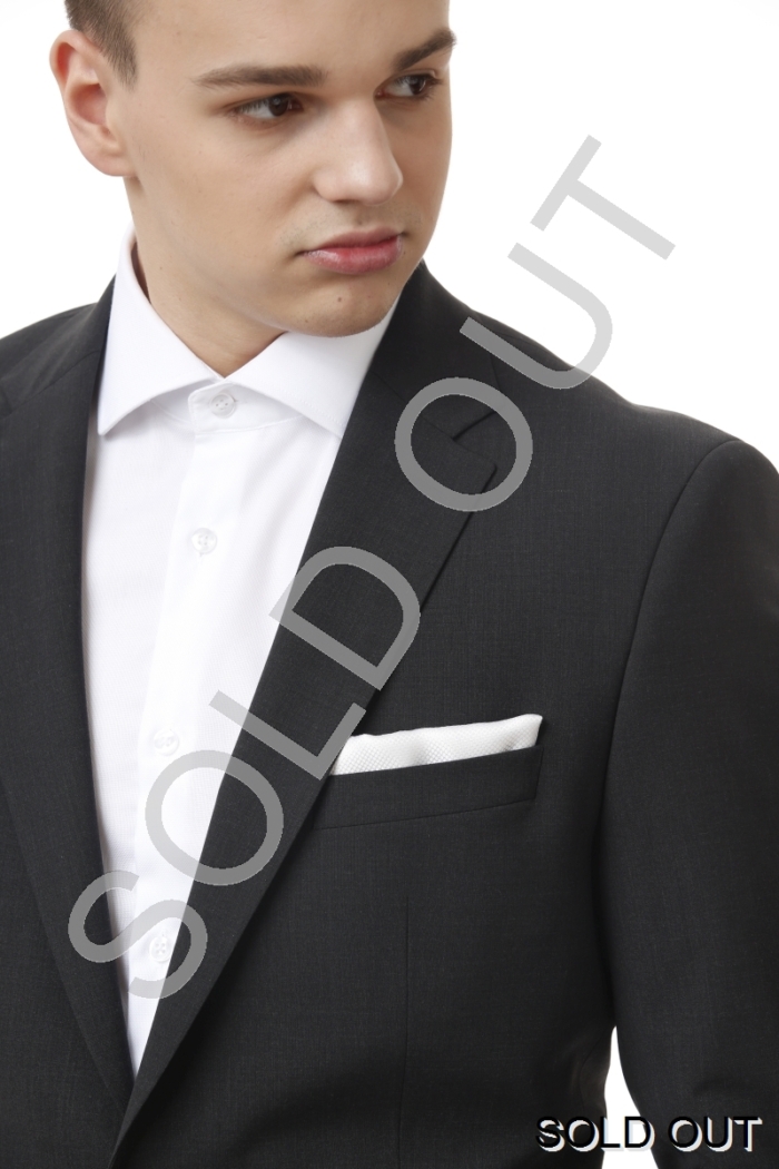 YOUNG sivo muško odijelo - Regular fit