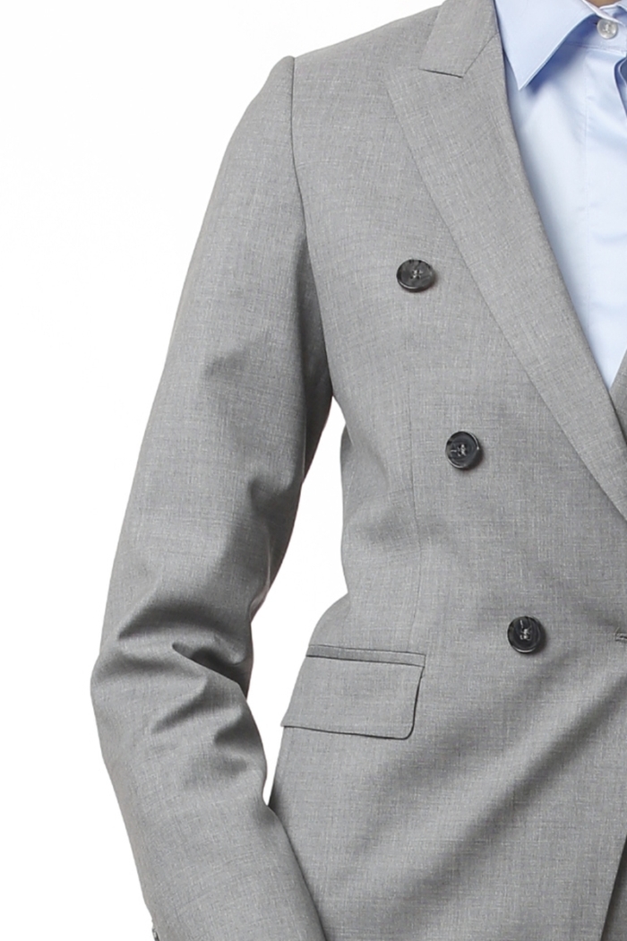 Varteks Limited Edition - Women's business jacket in grey color