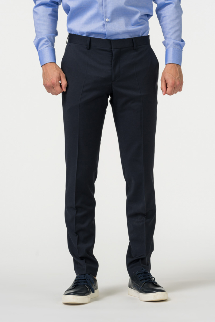 Varteks - Muške poslovne hlače od odijela u dvije boje 120's - Slim fit