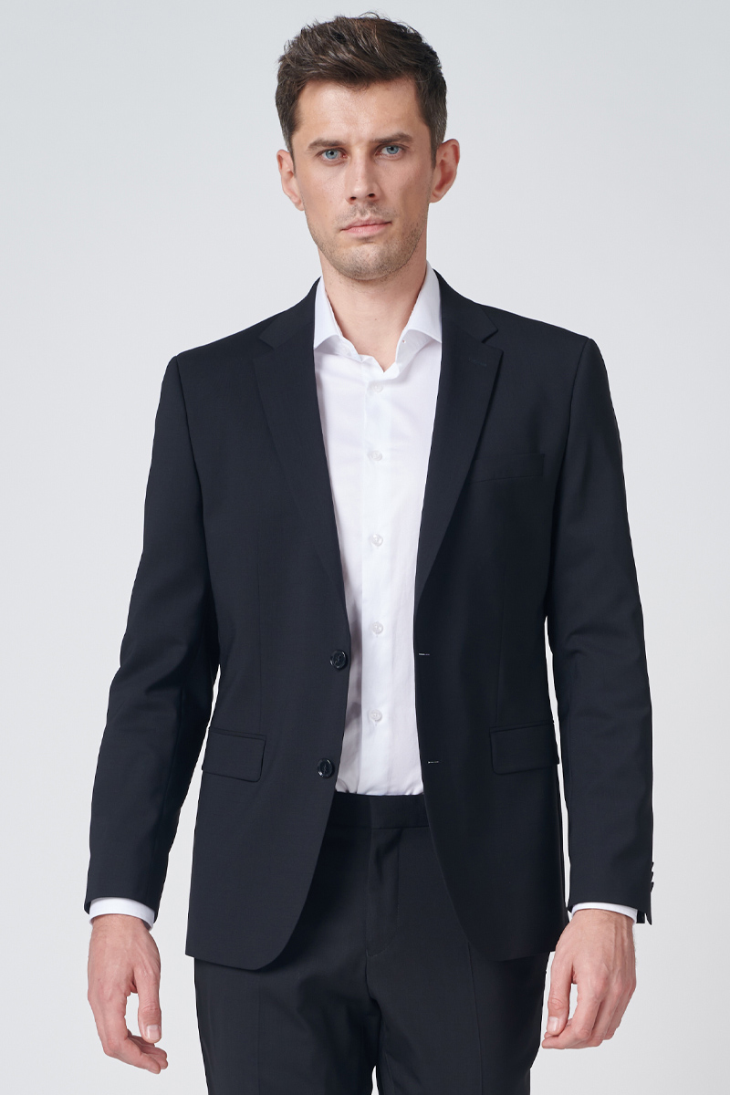 Black men's suit blazer – Comfort fit – Varteks d.d.