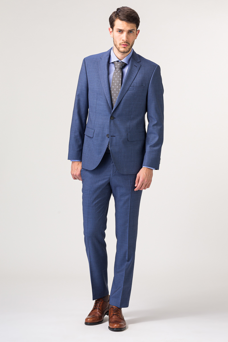 Men's suit in two blue shades Marzotto - Regular fit - Shop Varteks d.d.
