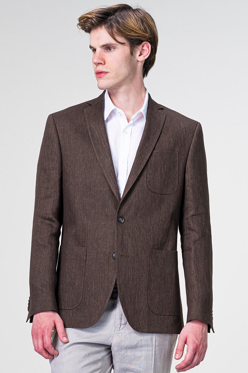 Men's brown linen blazer – Regular fit - Shop Varteks d.d.