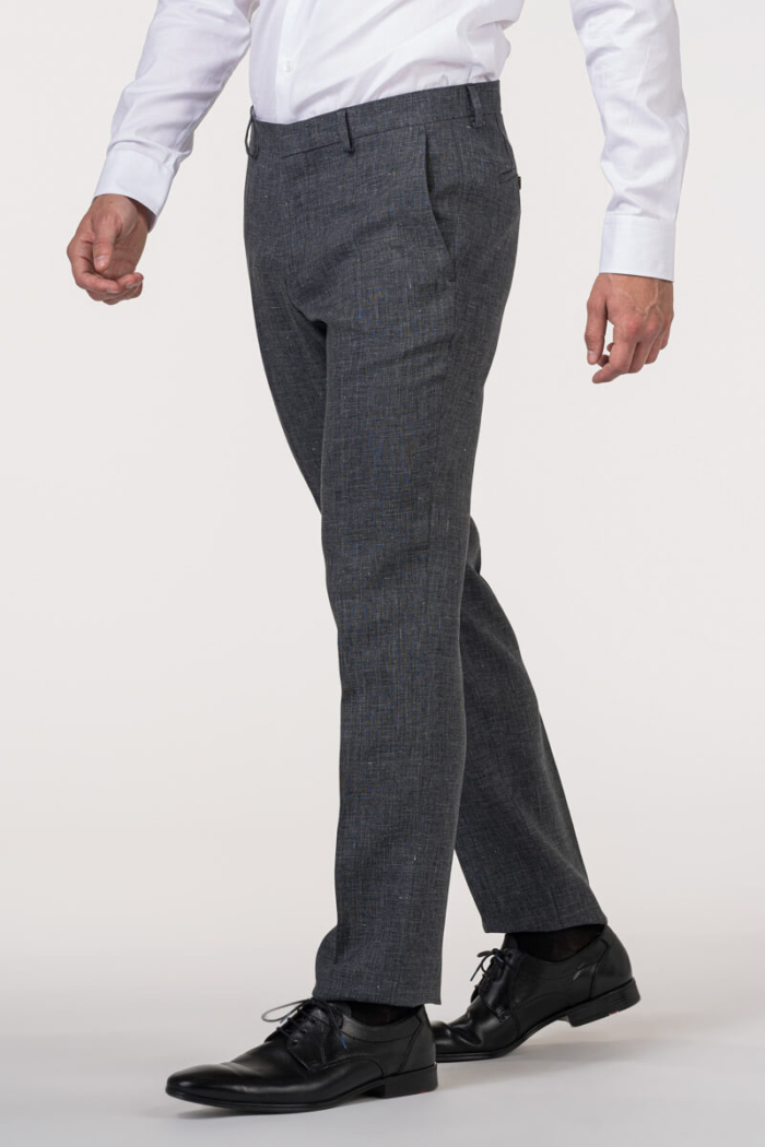 VARTEKS - Muške lanene hlače u tri boje natural stretch – Regular fit