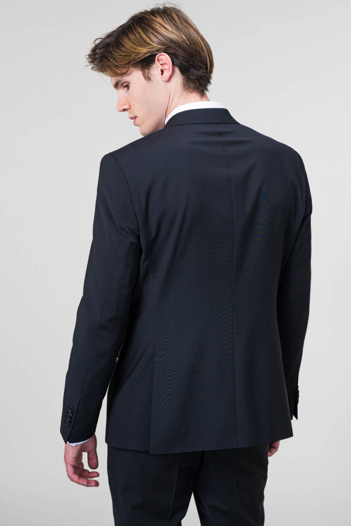 Varteks Young - Sako od odijela u crnoj i tamno plavoj boji - Regular fit
