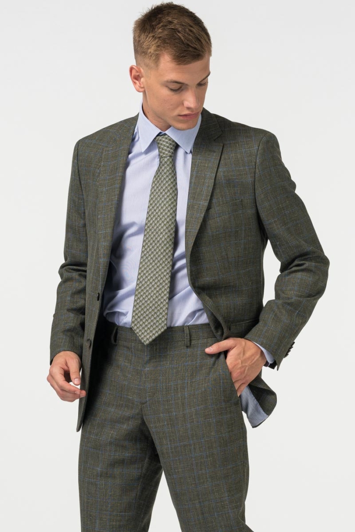 Limited Edition - Men's suit Loro Piana Summertime - Regular fit