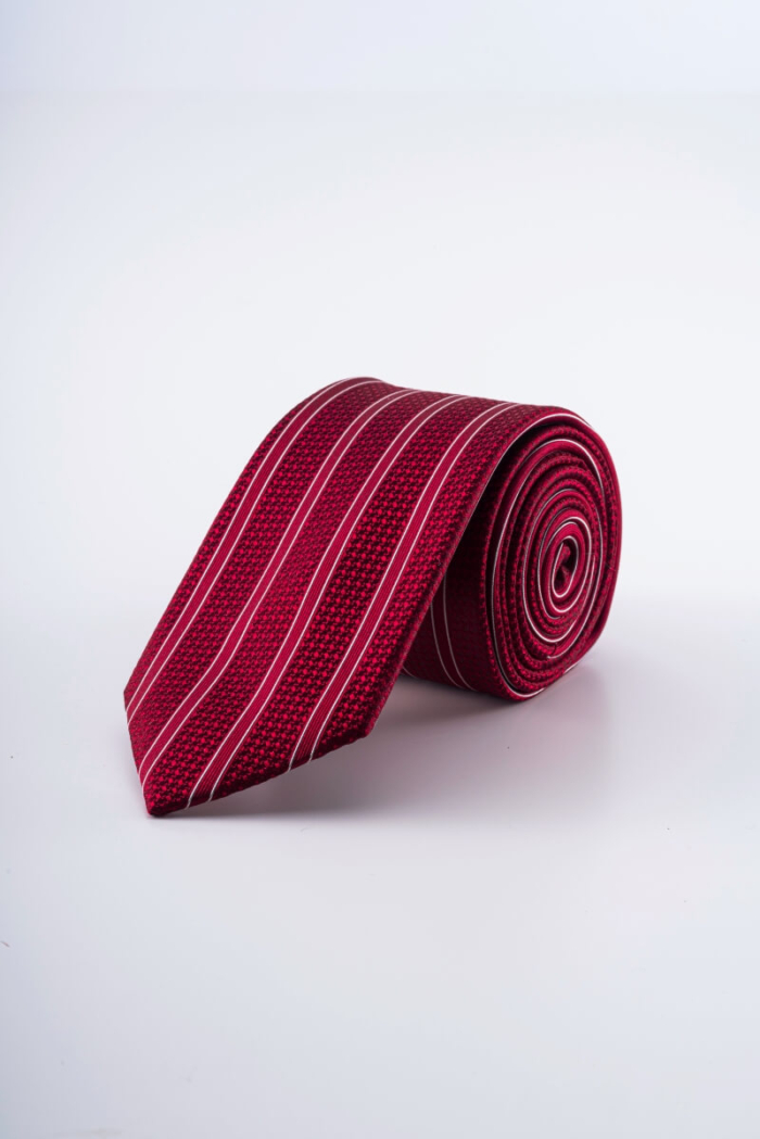 Varteks - Svilena kravata crvenih tonova