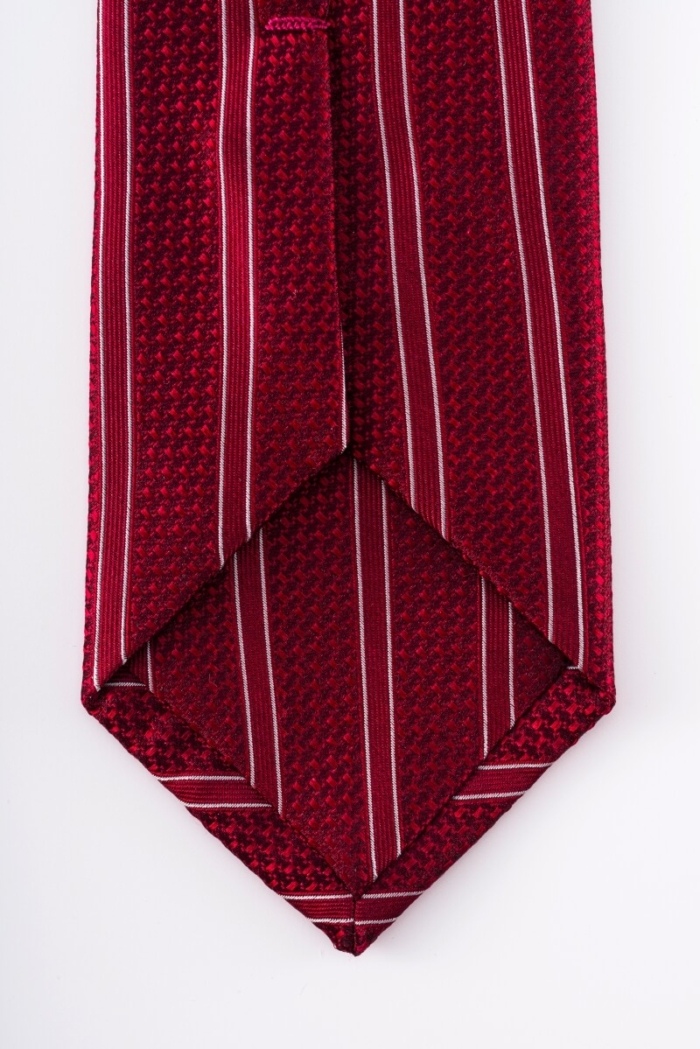 Varteks - Svilena kravata crvenih tonova