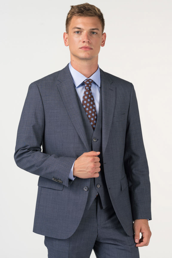 Varteks  Decent plaid men's suit blazer - Regular fit