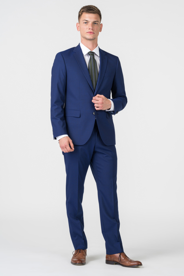 Varteks YOUNG - Royal blue trousers - Regular fit