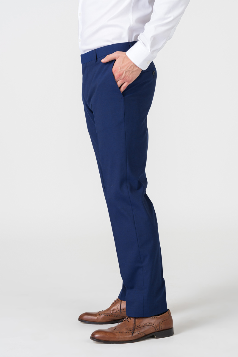 Royal Blue Formal Pants for Men - ONE identiti - Wear your identity