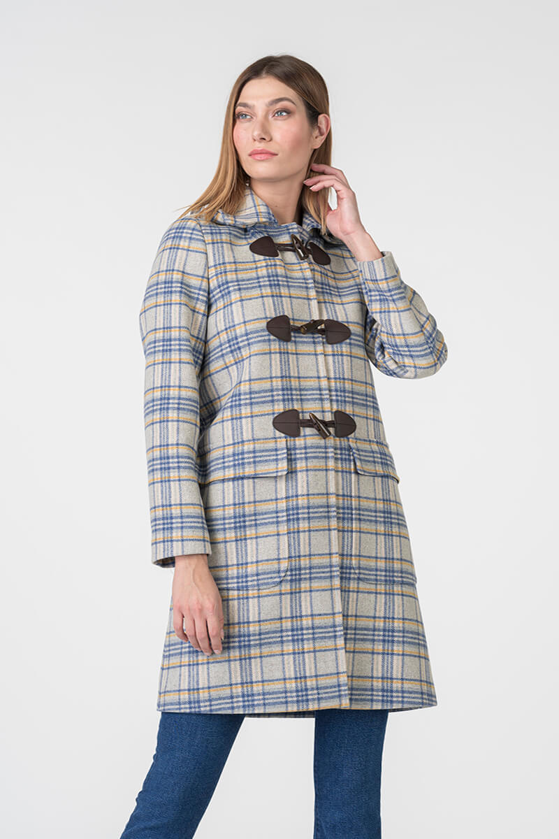 Plaid women's Montgomery coat - Shop Varteks d.d.