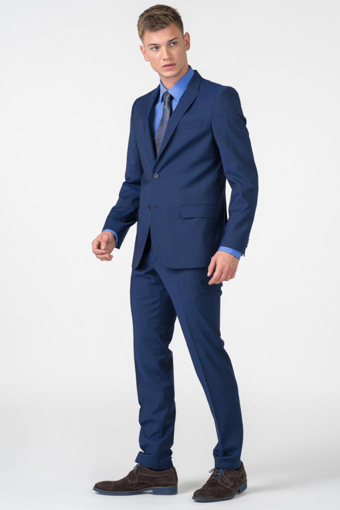 Varteks Men's blue blazer - Slim fit