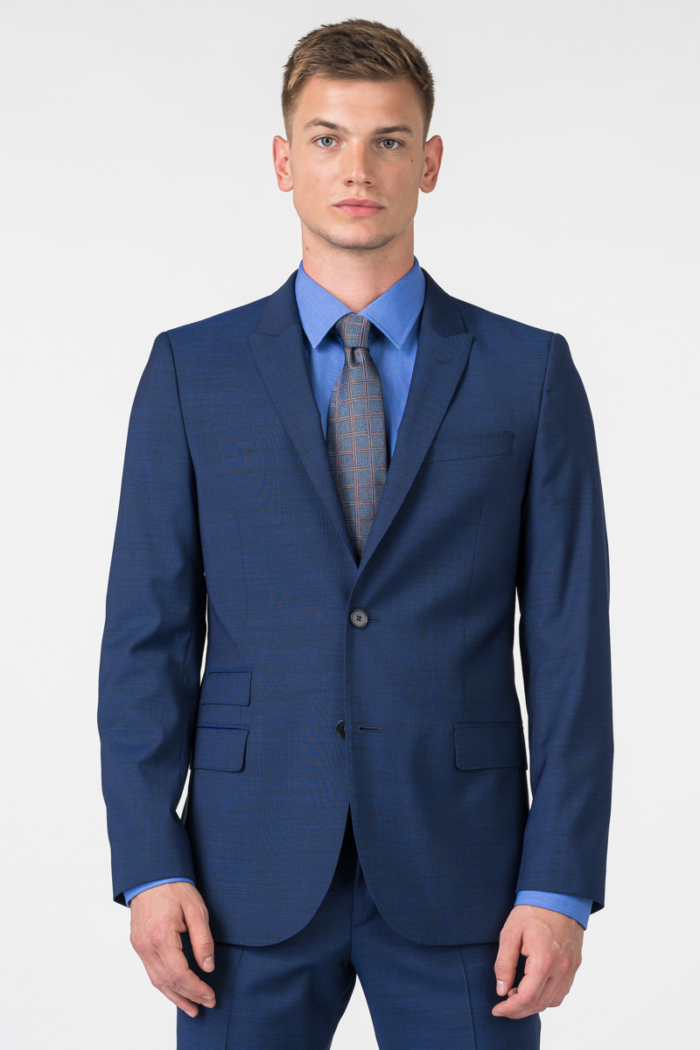 Varteks Men's blue blazer - Slim fit