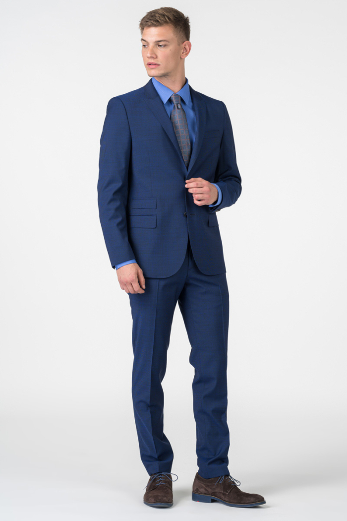 Varteks Men's blue suit pants