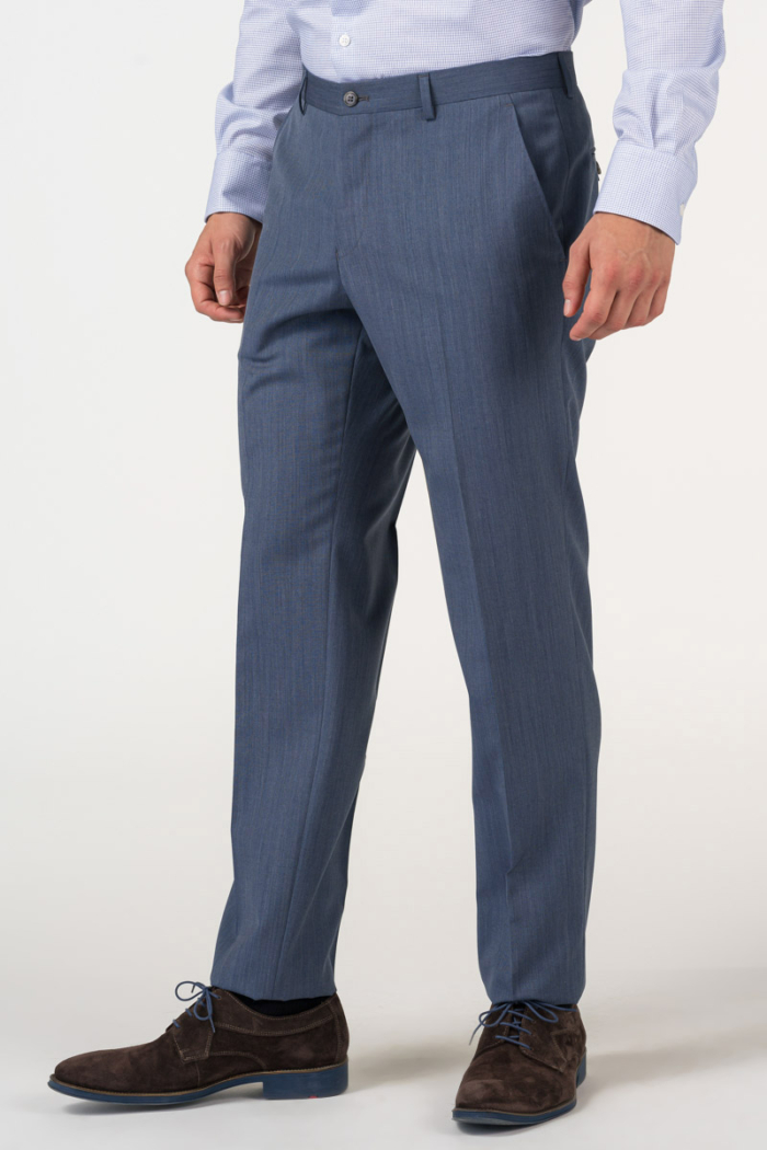Varteks Muške hlače od odijela denim plave boje - Regular fit