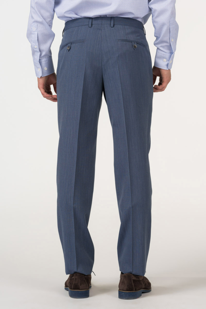 Varteks  Men's suit trouser blue denim - Regular fit