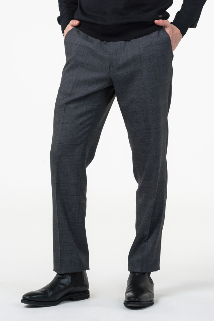 Varteks Limited Edition - Men's plaid grey suit - Regular fit