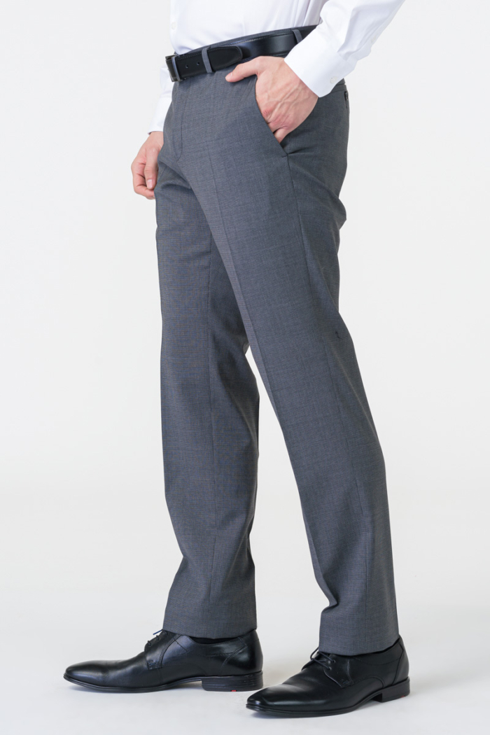 Varteks Men's grey suit pants - Regular fit