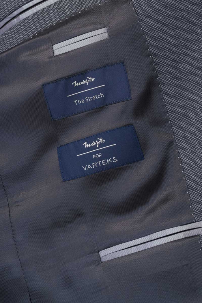 Varteks Grey men's blazer - Regular fit