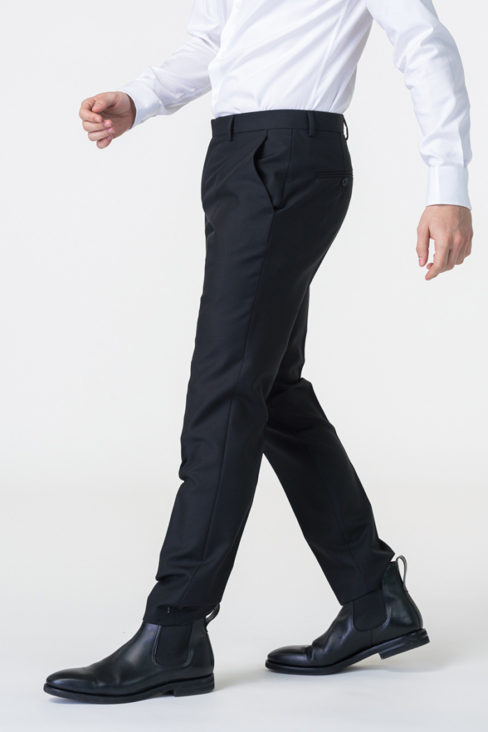 Varteks Limited Edition - Men's black suit pants - Regular fit