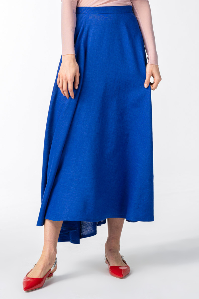 Varteks Ženska indigo plava duga suknja