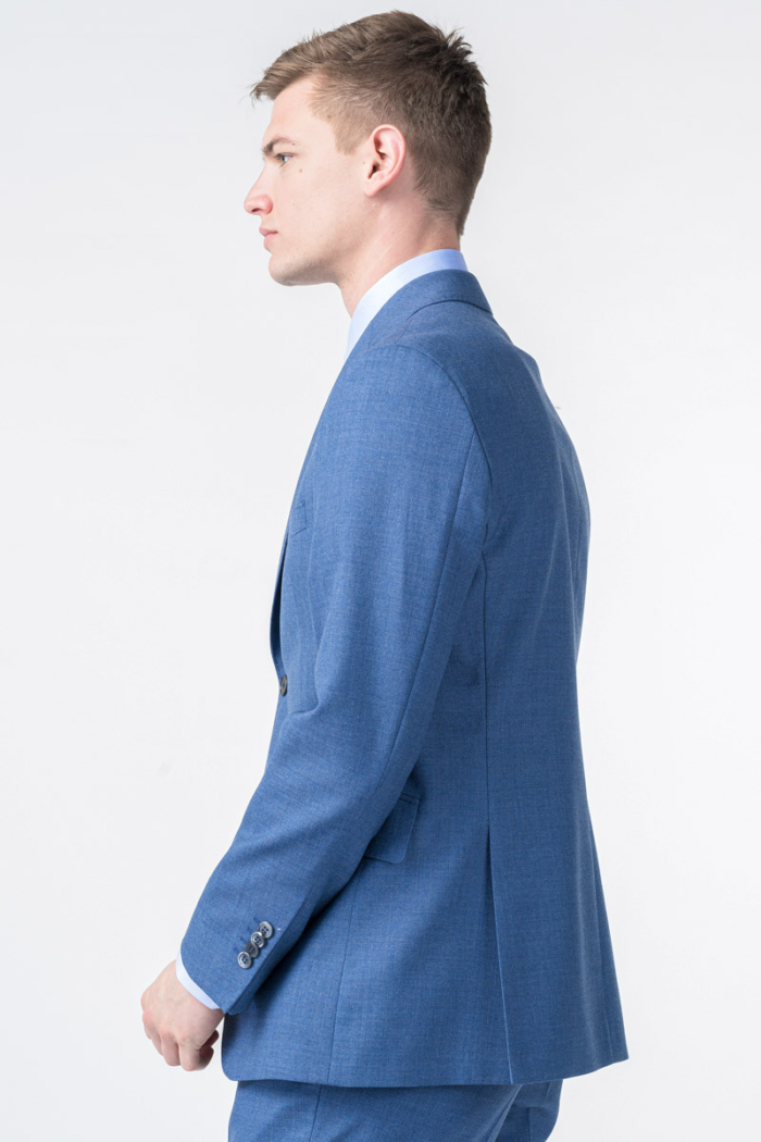 Limited Edition - Muški plavi sako od odijela - Regular fit