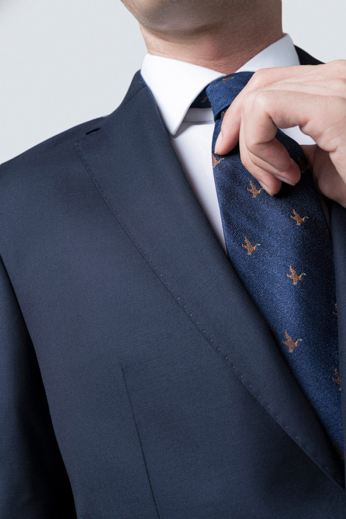 Limited Edition - Men's dark blue suit blazer - Regular fit