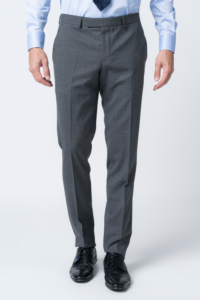 Limited Edition - Grey men's suit trousers - Slim fit