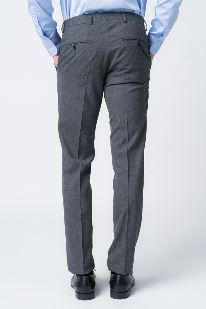 Limited Edition - Grey men's suit trousers - Slim fit