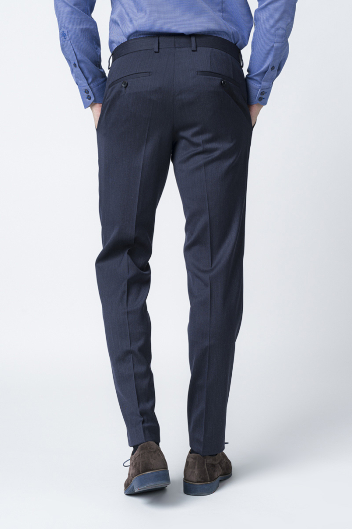 Varteks  Denim dark blue men’s trousers – Regular fit