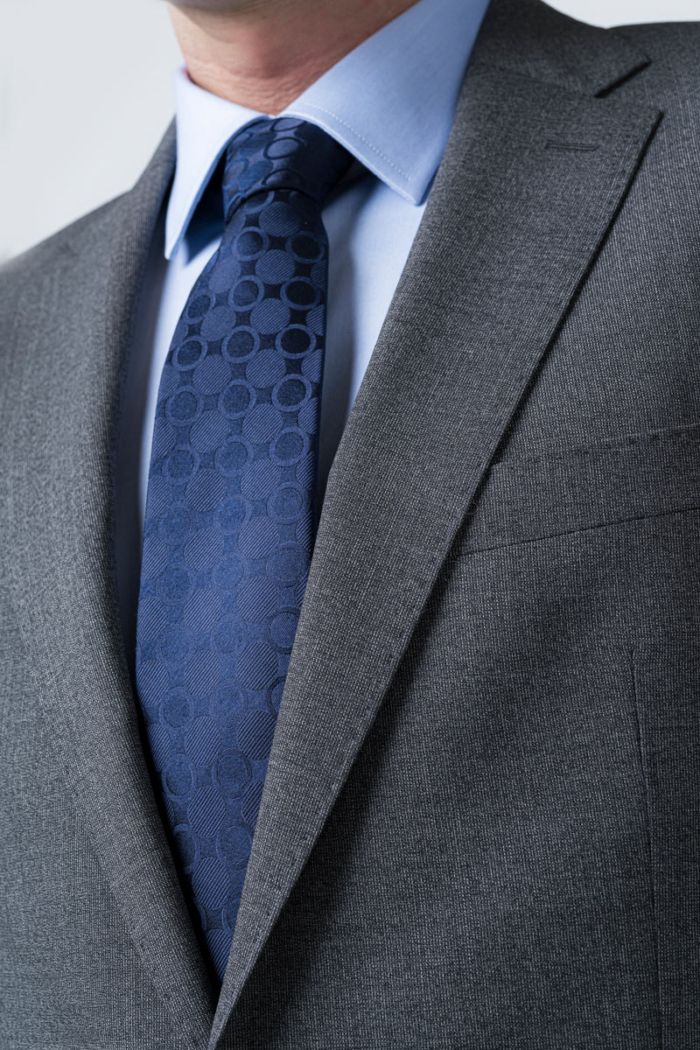 Varteks Limited Edition - Grey men's suit blazer - Slim fit