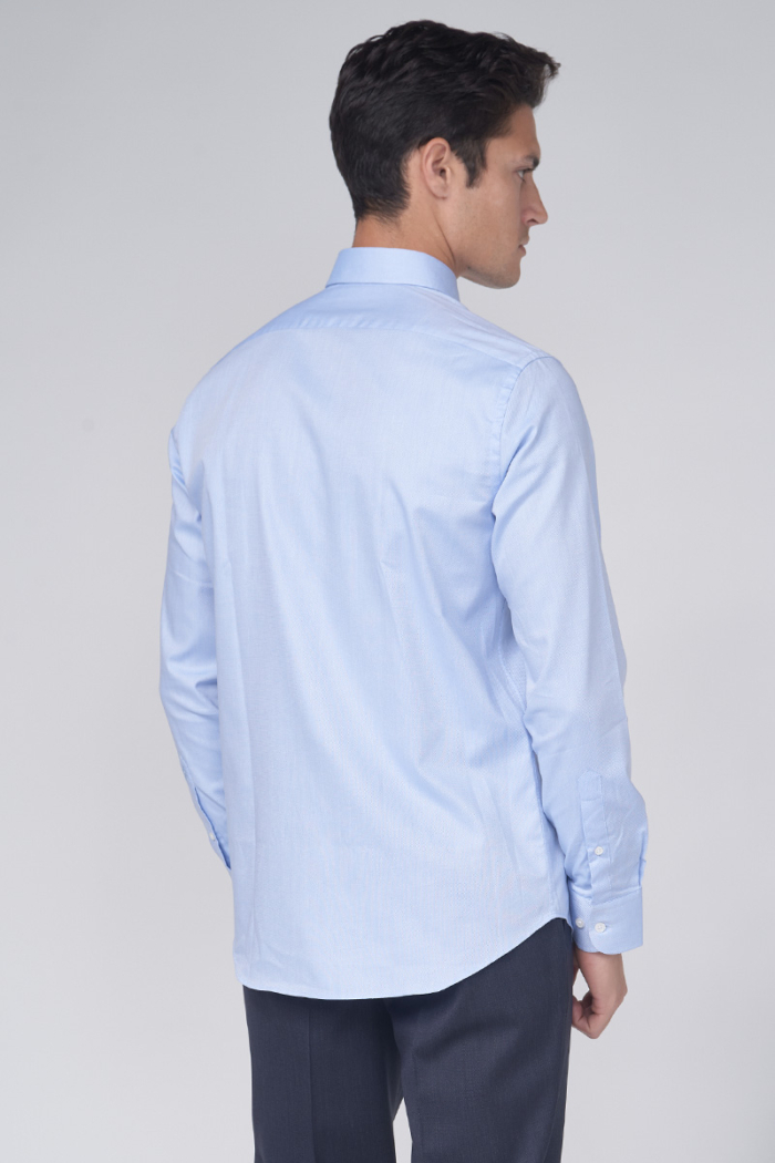Varteks Pamučna košulja svijetlo plave boje - Regular fit