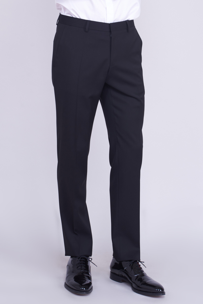 Varteks Crne hlače od smoking odijela - Regular fit