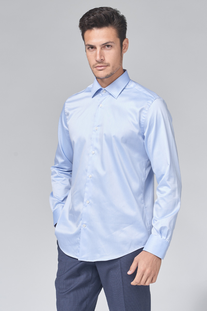 Varteks Pamučna plava košulja - Regular fit