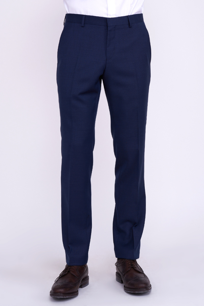 Varteks Tamno plave hlače od odijela - Comfort fit