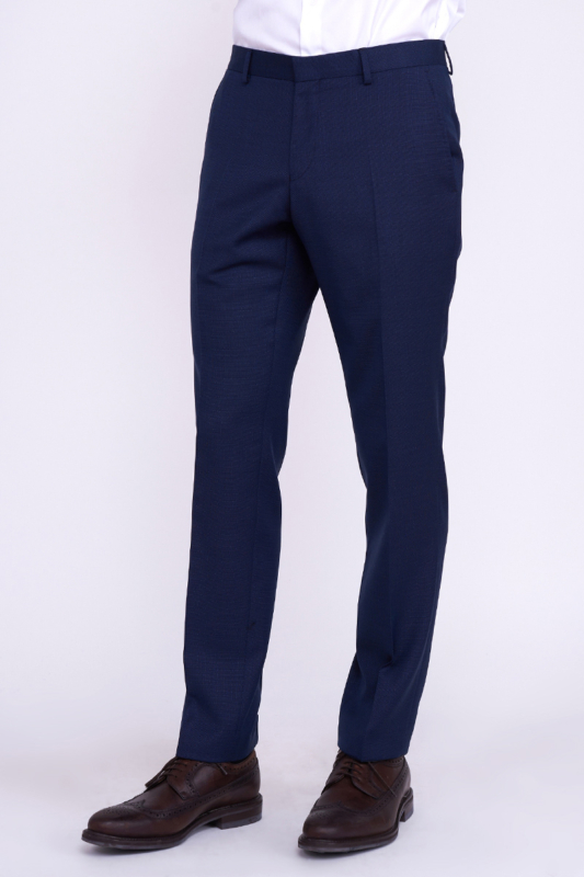 Varteks Tamno plave hlače od odijela - Comfort fit