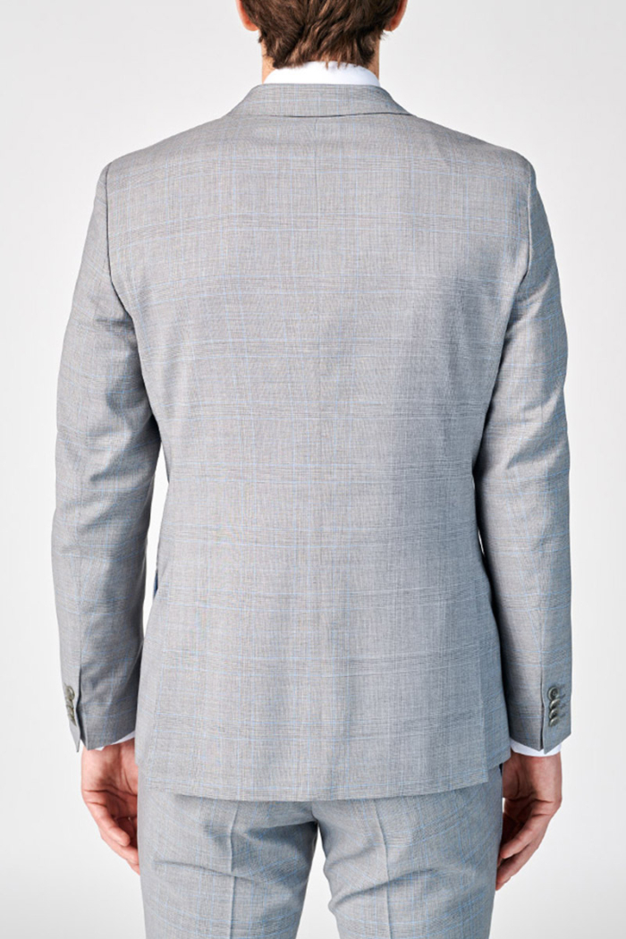 Varteks Sivi sako s uzorkom od odijela 100's - Regular fit