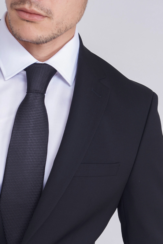 Varteks Klasični crni sako od odijela - Regular fit