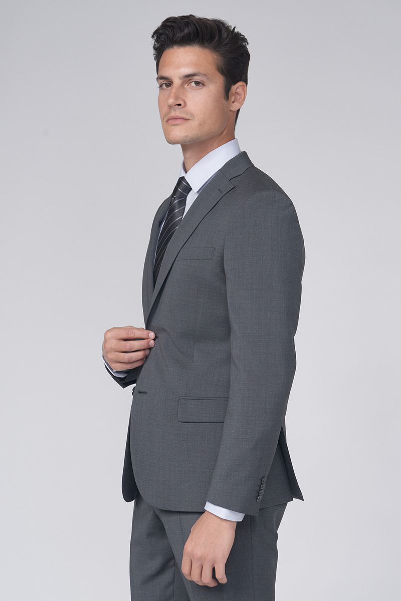 Men's grey suit blazer – Slim fit – Varteks d.d.