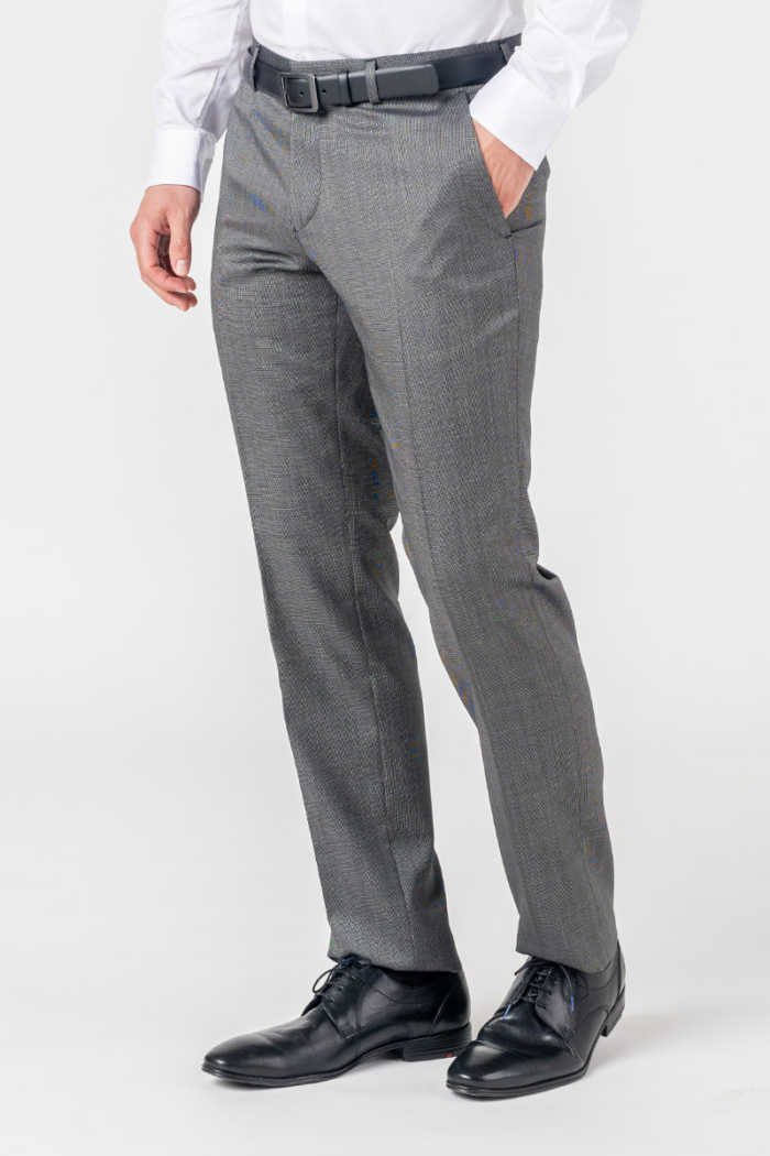 Varteks Limited Edition - Sive hlače od odijela - Regular fit