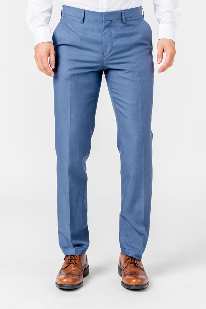Varteks Plavo-sive casual muške hlače - Regular fit