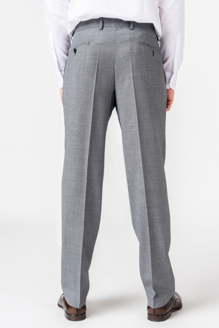 Varteks Sive hlače od odijela Super 110's - Comfort fit puni stas