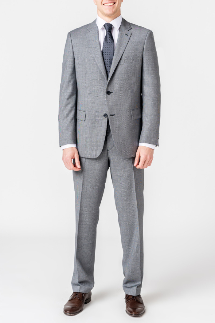 Varteks Sive hlače od odijela Super 110's - Comfort fit