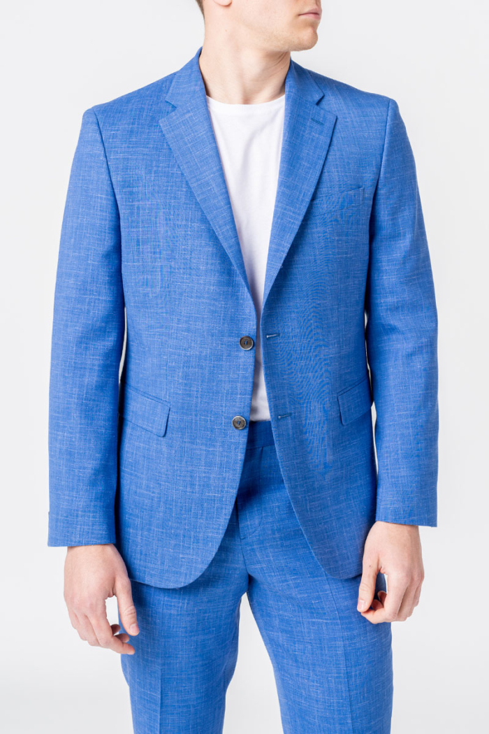 Varteks YOUNG - Nebesko plavi muški sako od odijela - Athletic fit