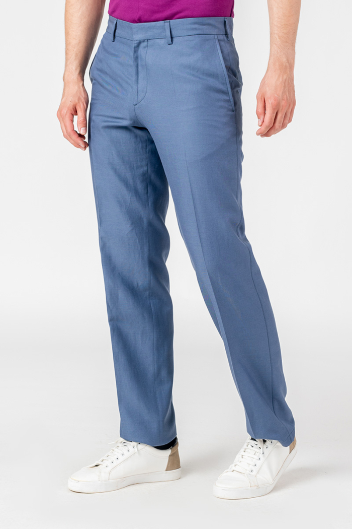 Varteks Plavo-sive ležerne hlače - Comfort fit