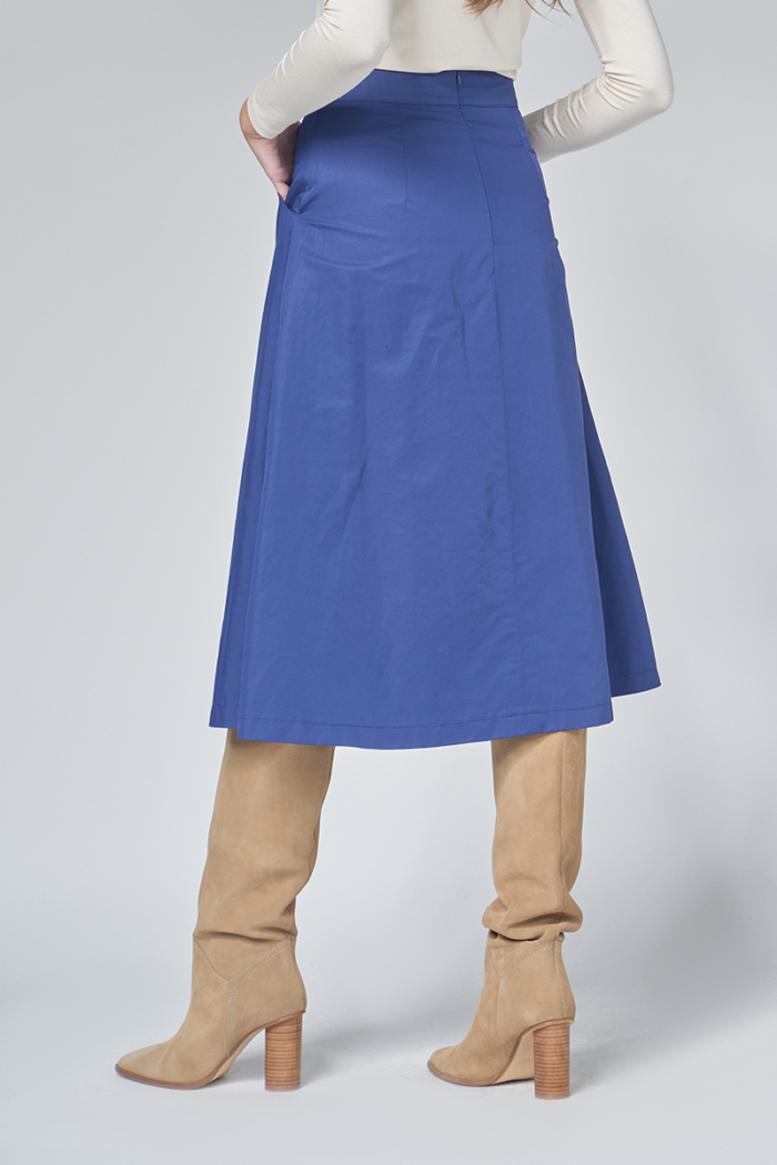 Varteks Indigo plava ženska suknja