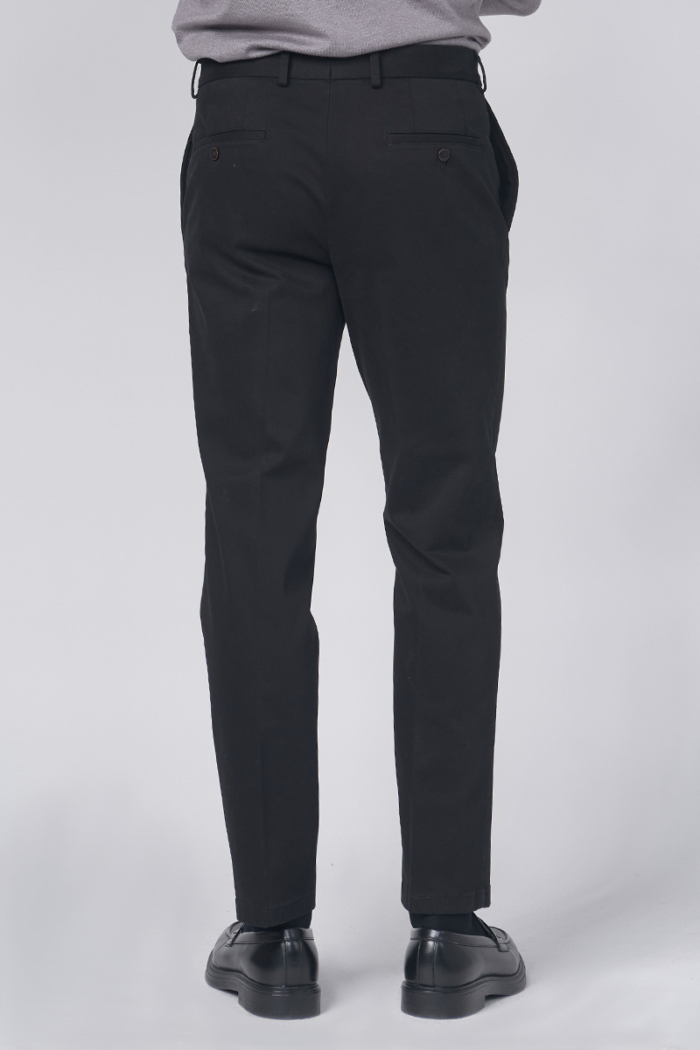 Varteks Crne muške chino hlače - Comfort fit