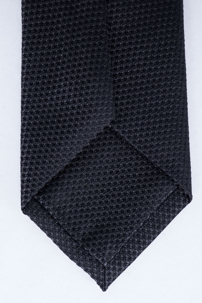Varteks Crna kravata sa strukturom
