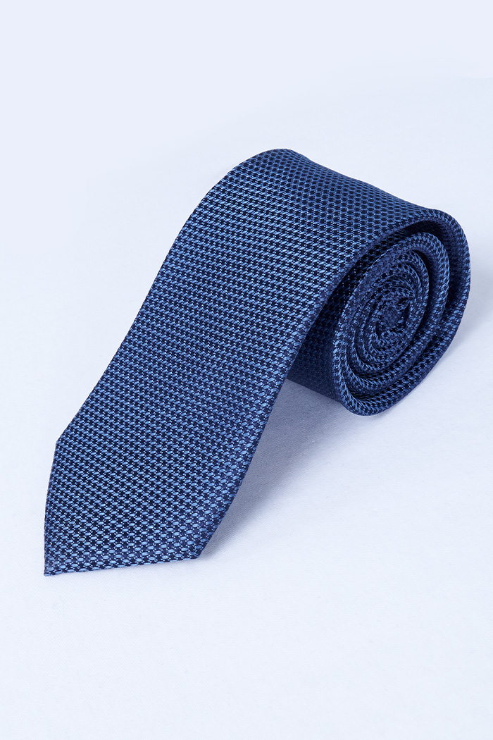 Varteks Srednje plava kravata sa strukturom