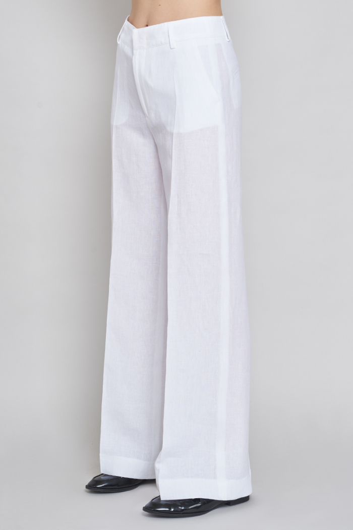 Varteks Bijele lanene hlače